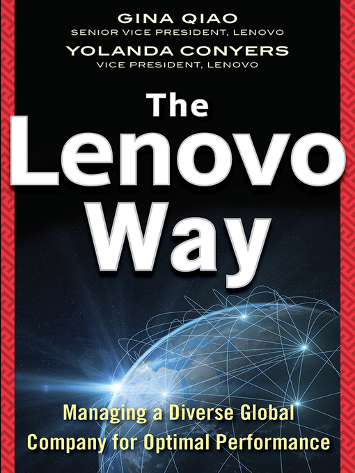 Title details for The Lenovo Way by Gina Qiao - Available